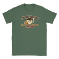Funny British t-shirt with smug mug of builder's tea in a flat cap, 'I'm Not Arguing, I'm Just Explaining Why I'm Right' (view 1 of 5)