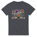 Funny Halloween t-shirt with zombie cheerleader doing the splits (view 1 of 3)