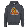 Funny Halloween hoodie with cute pumpkin who's had too much pumpkin spice (view 1 of 5)